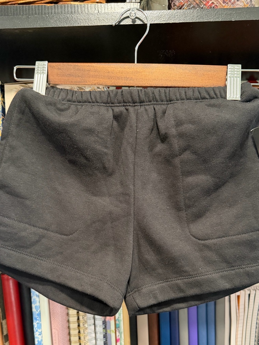 art class Black Athletic Knit Shorts with Elastic Waist